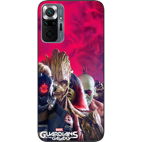 Силіконовий чохол Case для Xiaomi Redmi Note 10 Pro з картинкою Марвел Стражі, фото 1