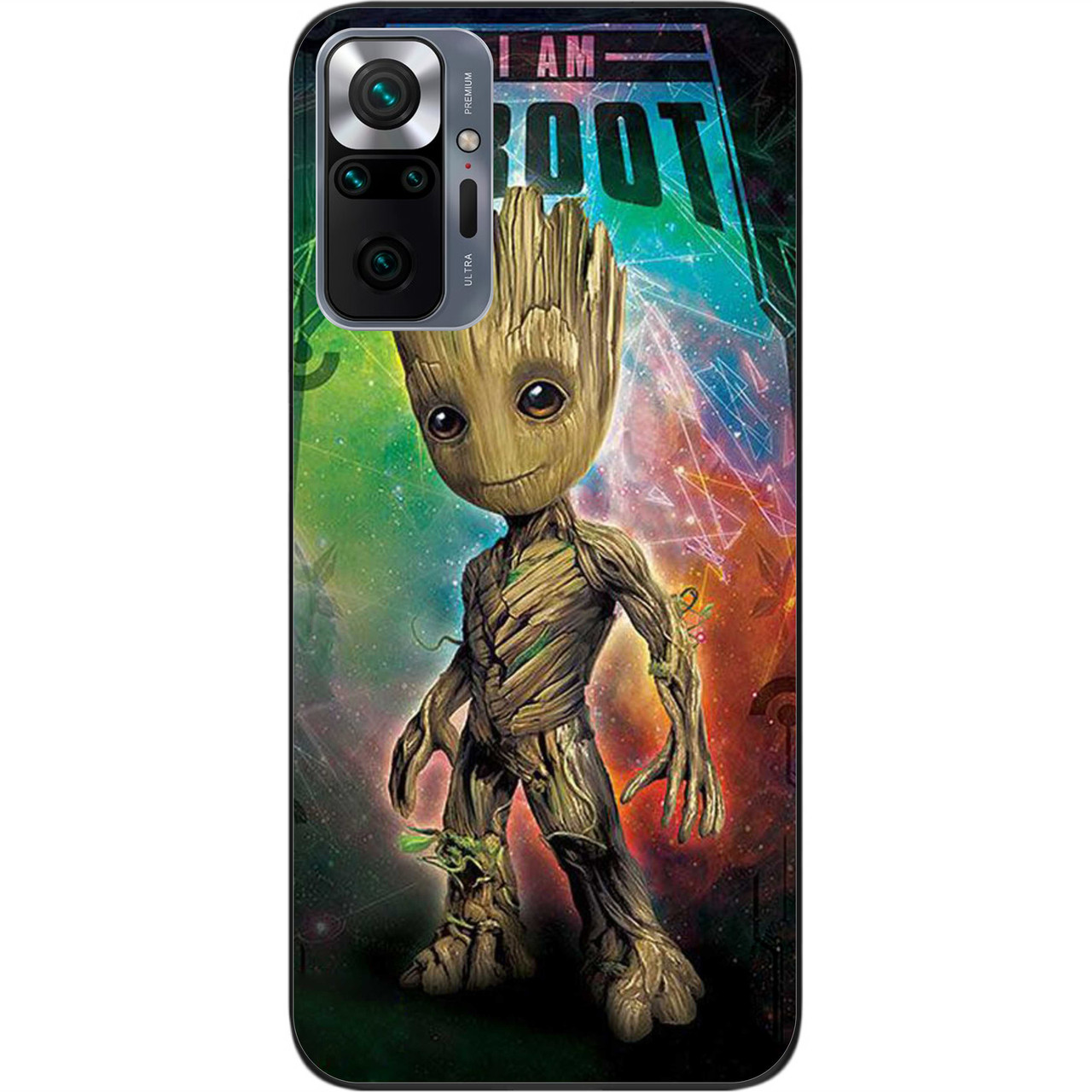 Силіконовий чохол Case для Xiaomi Redmi Note 10 Pro з картинкою Марвел Грут