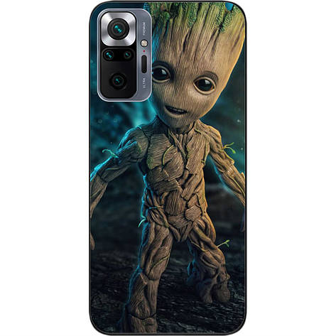 Силіконовий чохол Case для Xiaomi Redmi Note 10 Pro з картинкою Грут, фото 1