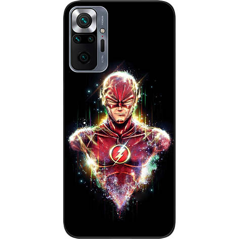 Силіконовий чохол Case для Xiaomi Redmi Note 10 Pro з картинкою Супергерой Флеш, фото 1