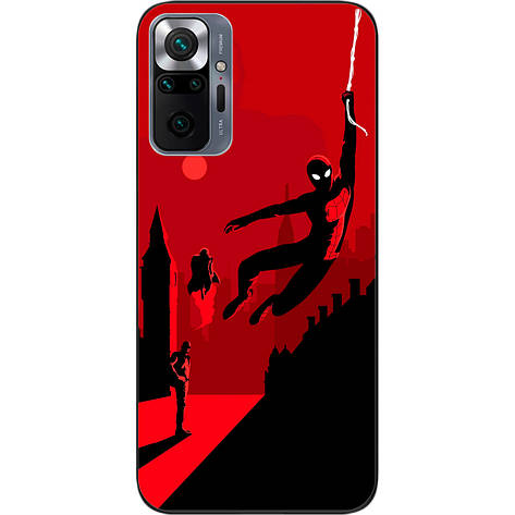 Силіконовий чохол Case для Xiaomi Redmi Note 10 Pro з картинкою Марвел Супергерої, фото 1