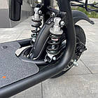 Електросамокат KUGOO С1 500W 11Ah чорний, з сидінням та посиленим кошиком, фото 10