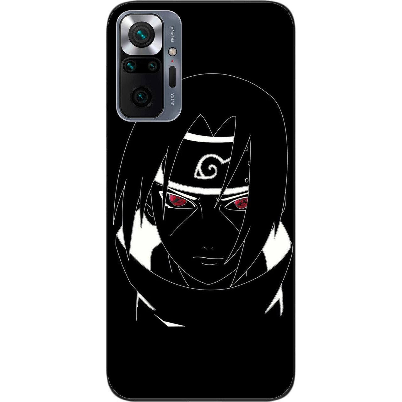 Силіконовий чохол Case для Xiaomi Redmi Note 10 Pro з картинкою Itachi Uchiha