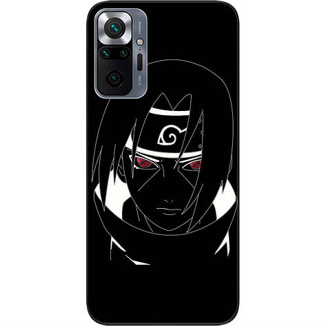 Силіконовий чохол Case для Xiaomi Redmi Note 10 Pro з картинкою Itachi Uchiha, фото 1