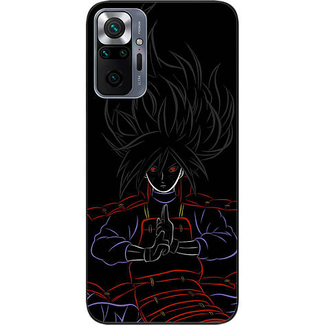 Силіконовий чохол Case для Xiaomi Redmi Note 10 Pro з картинкою Ніндзя Ітачі, фото 1