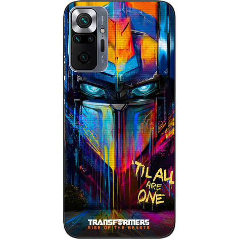 Силіконовий чохол Case для Xiaomi Redmi Note 10 Pro з картинкою Трансформери Арт, фото 1