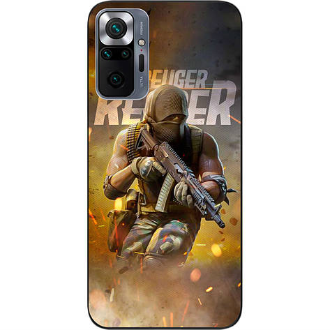 Силіконовий чохол Case для Xiaomi Redmi Note 10 Pro з картинкою Call of Duty Kreuger Reaper Крюгер, фото 1