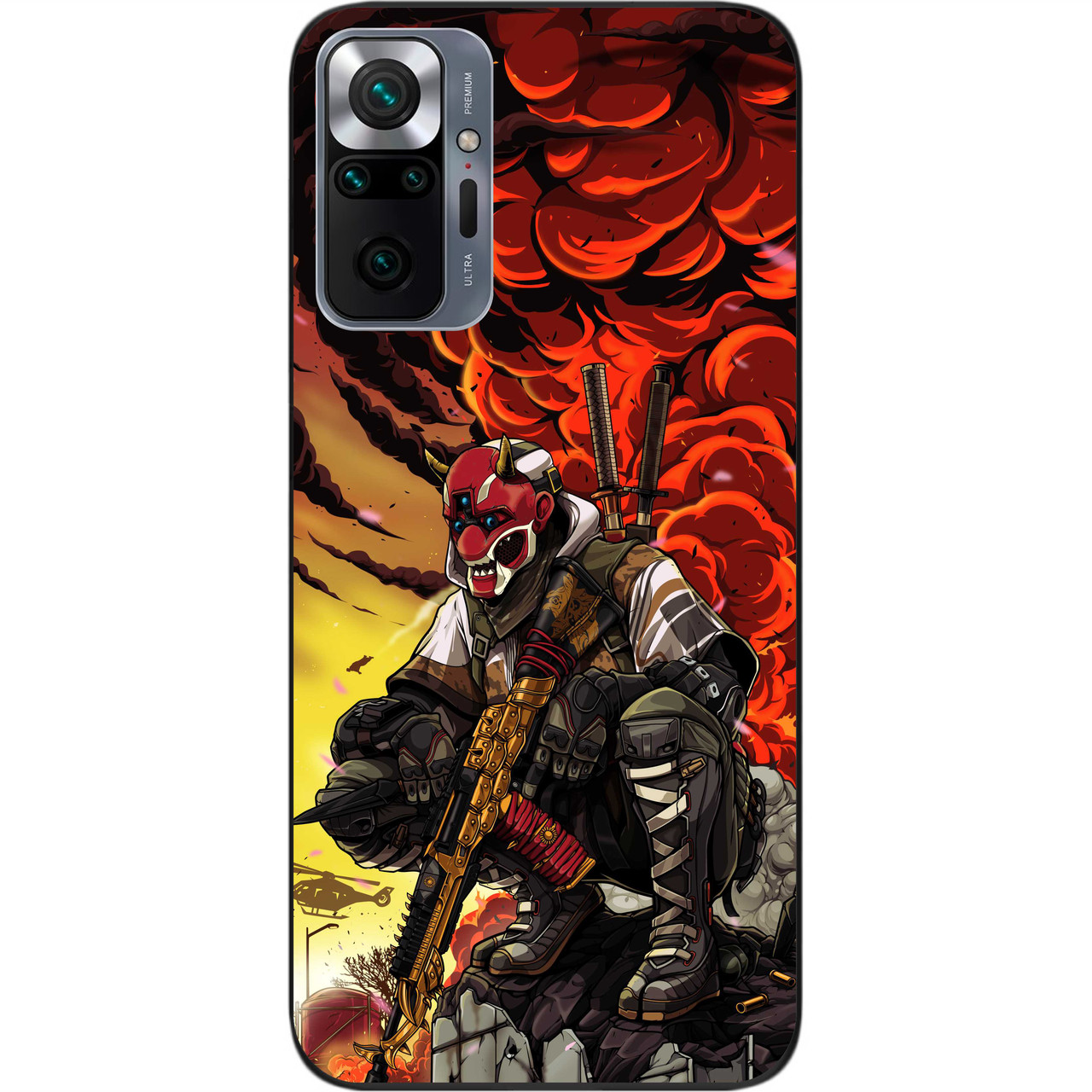 Силіконовий чохол Case для Xiaomi Redmi Note 10 Pro з картинкою Call of Duty Сезон 3