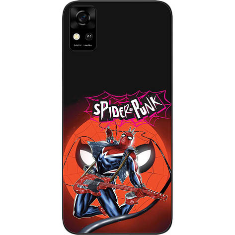Силіконовий чохол Case для ZTE Blade A31 з картинкою Людина-павук панк, фото 1