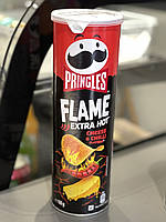 Чіпси Pringles Flame Extra Hot Cheese&Chilli 160грм