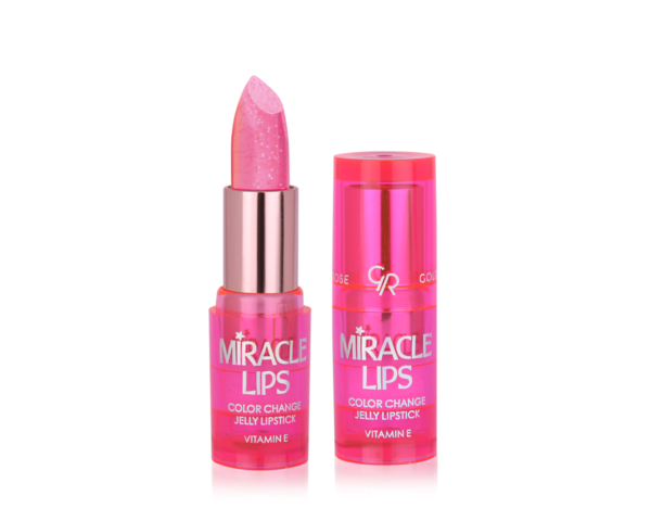 Гелева губна помада, що змінює колір Golden Rose Miracle Lips Color Change Jelly Lipstick