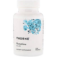 Пантетин, Pantethine, Thorne Research, 60 Капсул