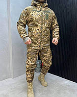 Зимний тактический костюм Omni-Heat, Теплая уставная форма пиксель, Тактический боевой костюм зима, L