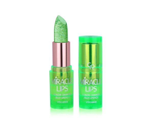 Гелева губна помада, що змінює колір Golden Rose Miracle Lips Color Change Jelly Lipstick