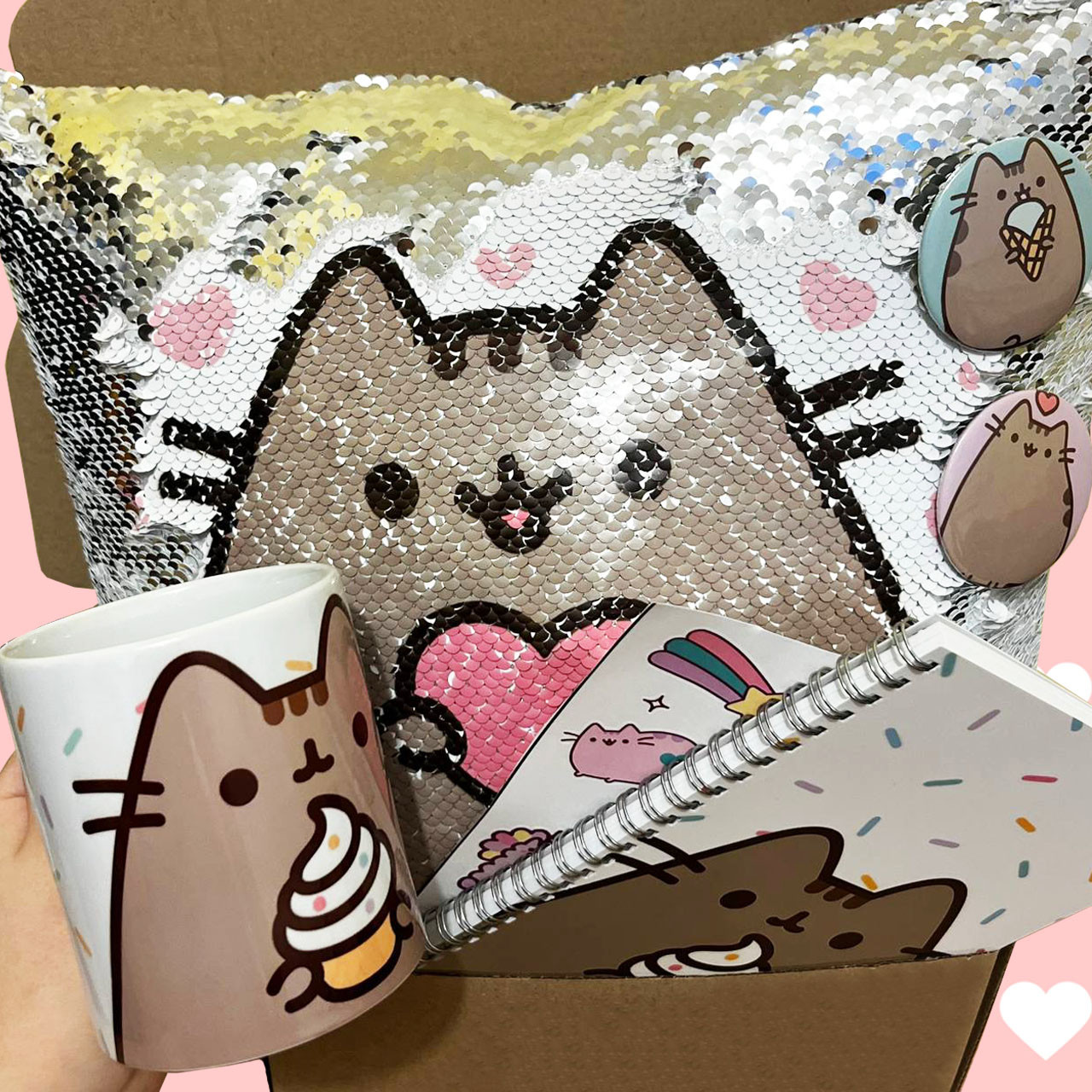 Pusheen online cat pillow