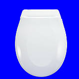 Сидіння для унітаза 360 х 415 х 465" Регульоване за осями 15 - 16 см. (Біле) Сд - 13, фото 2