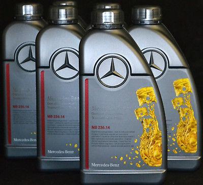 Mercedes original ATF MB 236.14 для 5 і 7 ступінчастих АКПП MB A 001 989 68 03 Масло трансмісійне