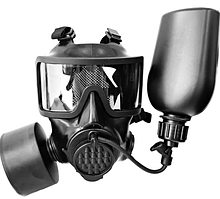 Протигаз для військових ОМ-2020 з комбінованим фільтром NBC-3/SL M (А2В2Е2К2HgSXP3DR) Медапаратура