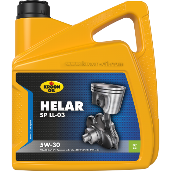 Kroon oil HELAR SP LL-03 5W-30 4L Масло моторне