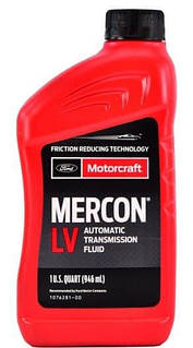 Ford Motorcraft MERCON LV XT10QLVC трансмісійна олива 0,946 л
