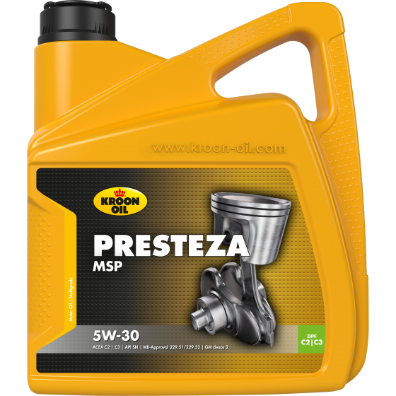 Kroon Oil PRESTEZA MSP 5W-30 4L Олива моторна