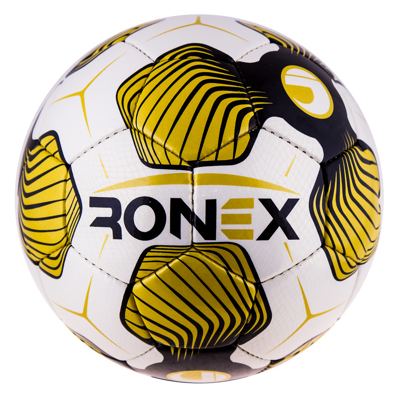 М'яч футбольний зшитий Ronex CordlySnake RX-UHL-ST7SNG №5 PVC