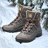 Тактические берцы зимние коричневые, военные ботинки зима, армейская обувь на зиму для всу, размеры: 36-48