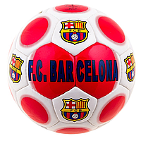 М'яч футбольний клубний BARCELONA ручна зшивка FCB-3DXN №5