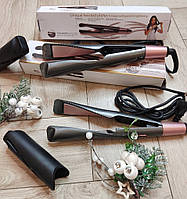 Плойка спиральная для легкого создания локонов HAIR CURLER 2 в 1 утюжок, выпрямитель