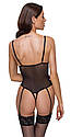 Еротичне ажурне боді Crotchless Body XL, фото 4