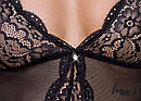 Еротичне ажурне боді Crotchless Body XL, фото 9