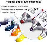 Художня олійна фарба Winsor & Newton №640 Сажа газова, туба 45 ml, фото 8
