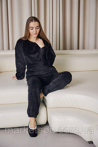 Жіноча піжама махрова тепла домашній костюм р. S,M,L,XL, фото 1