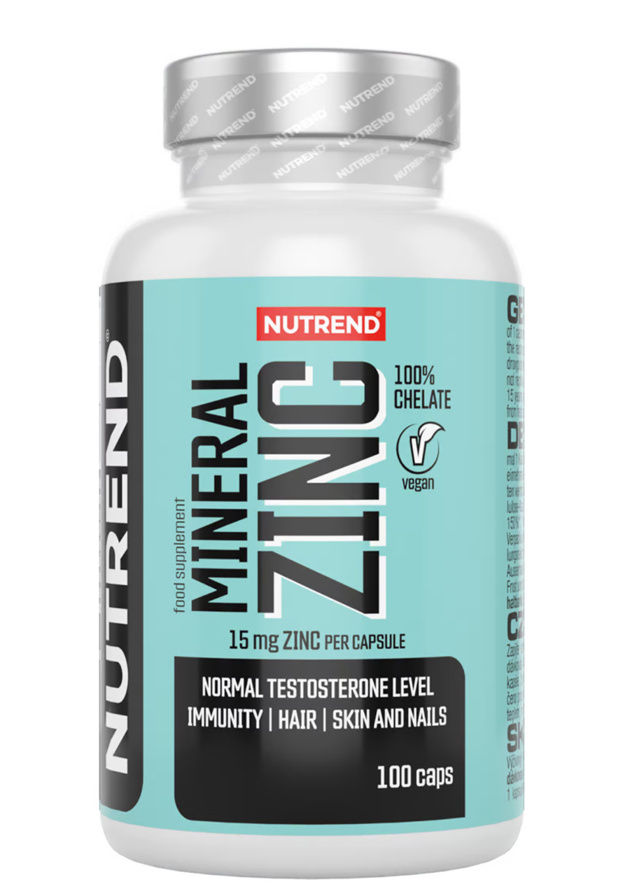 Nutrend Mineral Zinc 100% Chelate 100 caps