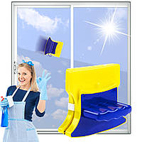 Магнітна щітка пристосування для миття вікон з обох сторін Glass Wiper Ганчірка магніт для миття вікон ORG