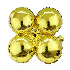 Фольгована підставка 18" Китай-КТ 006 Золота (КОЛО)