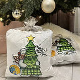 Подушка нічник Сніговичок — світна подушка Новорічний сніговик — дитяча подушка іграшка, фото 6