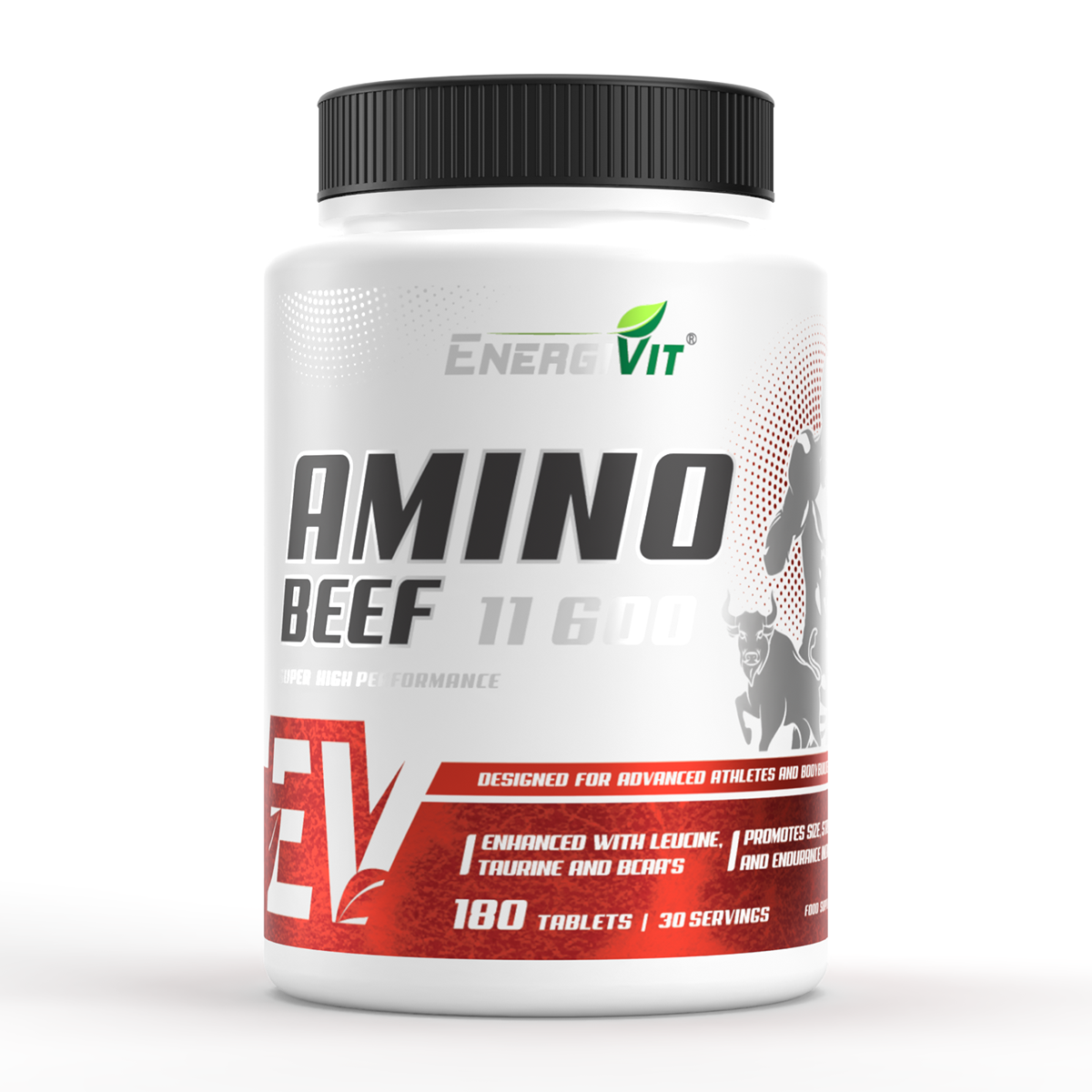 Амінокислоти EnergiVit Amino Beef 11600g 180 таблеток