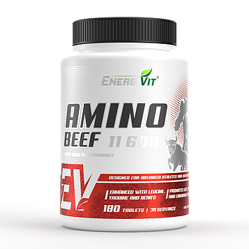 Амінокислоти EnergiVit Amino Beef 11600g 180 таблеток