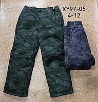 Лыжные штаны для мальчиков оптом, размеры 4-12 лет , арт. XY97-05