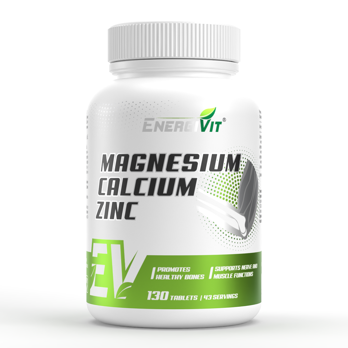 Мінерали EnergiVit Calcium Zinc Magnesium 130 таблеток