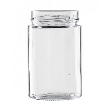 100 шт банка стекло 370 мл то 70 deep TNV упаковка + кришка твсіт-офф 70 мм TNV золота