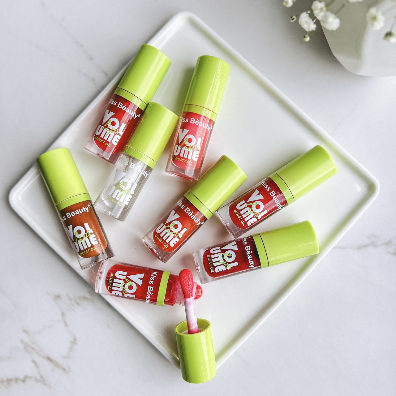 Бальзам блеск для губ Volume Kiss Beauty