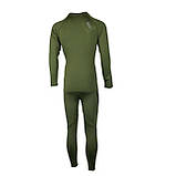 Комплект термобілизни Tactical Fleece Thermal Suit Хакі, фото 3