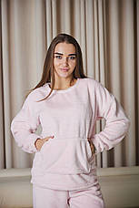 Жіноча піжама махрова тепла домашній костюм р. S,M,L,XL, фото 5