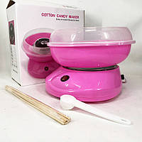 Аппарат для сладкой ваты Cotton Candy Maker. JQ-360 Цвет: розовый