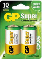 Батарейки GP Super D (LR20) BLI 4 Alkaline