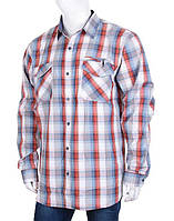 Котоновая рубашка с 3 карманами Hetai | 6XL-10XL