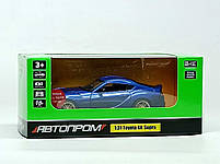 Машинка Автопром "toyota gr supra" Синя 68417 Машинка Автопром "toyota gr supra" Синя 68417, фото 5