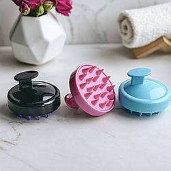 Щітка-масажер (скрабер) для шкіри голови